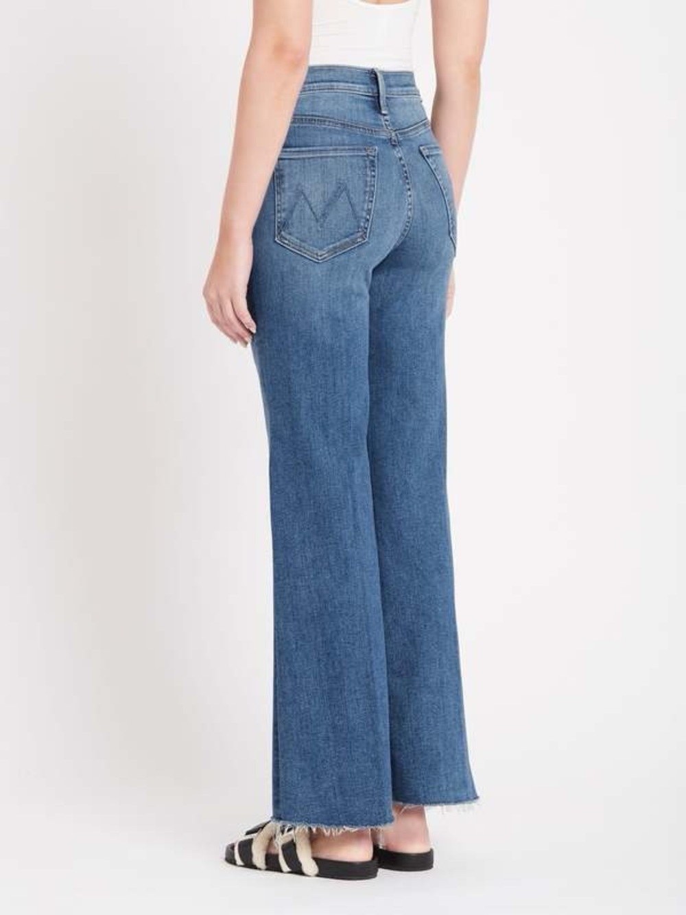 Mother Tomcat Roller Fray Jeans A Groovy Kind Of Love - Picture 2 of 6
